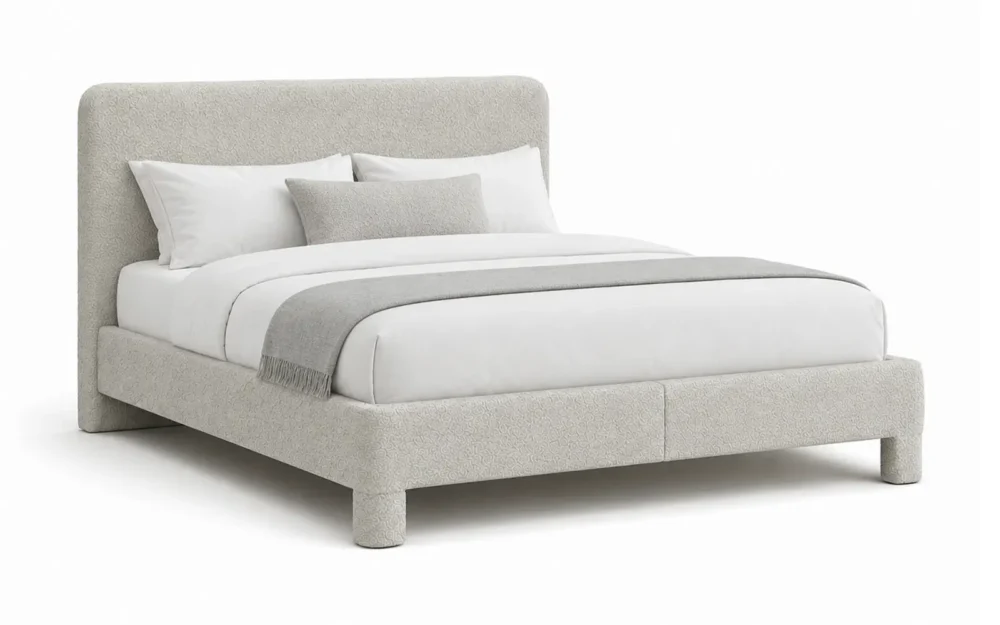 Cama Estofada King Moon
