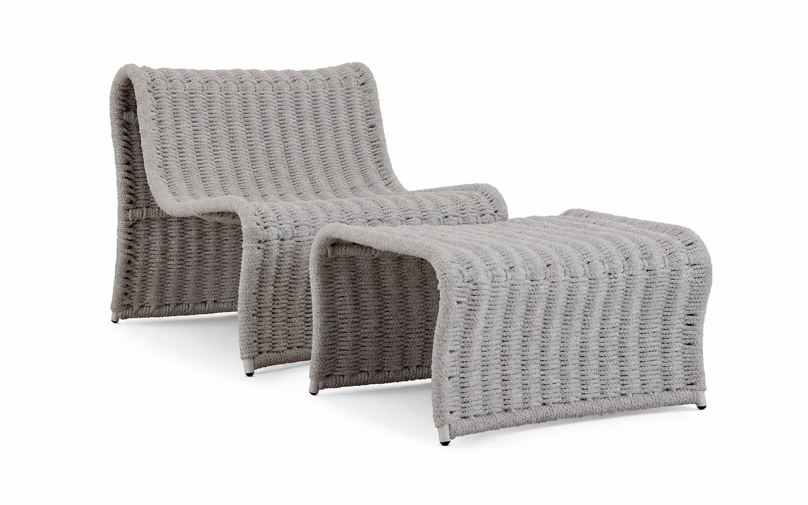 Poltrona Wave com puff