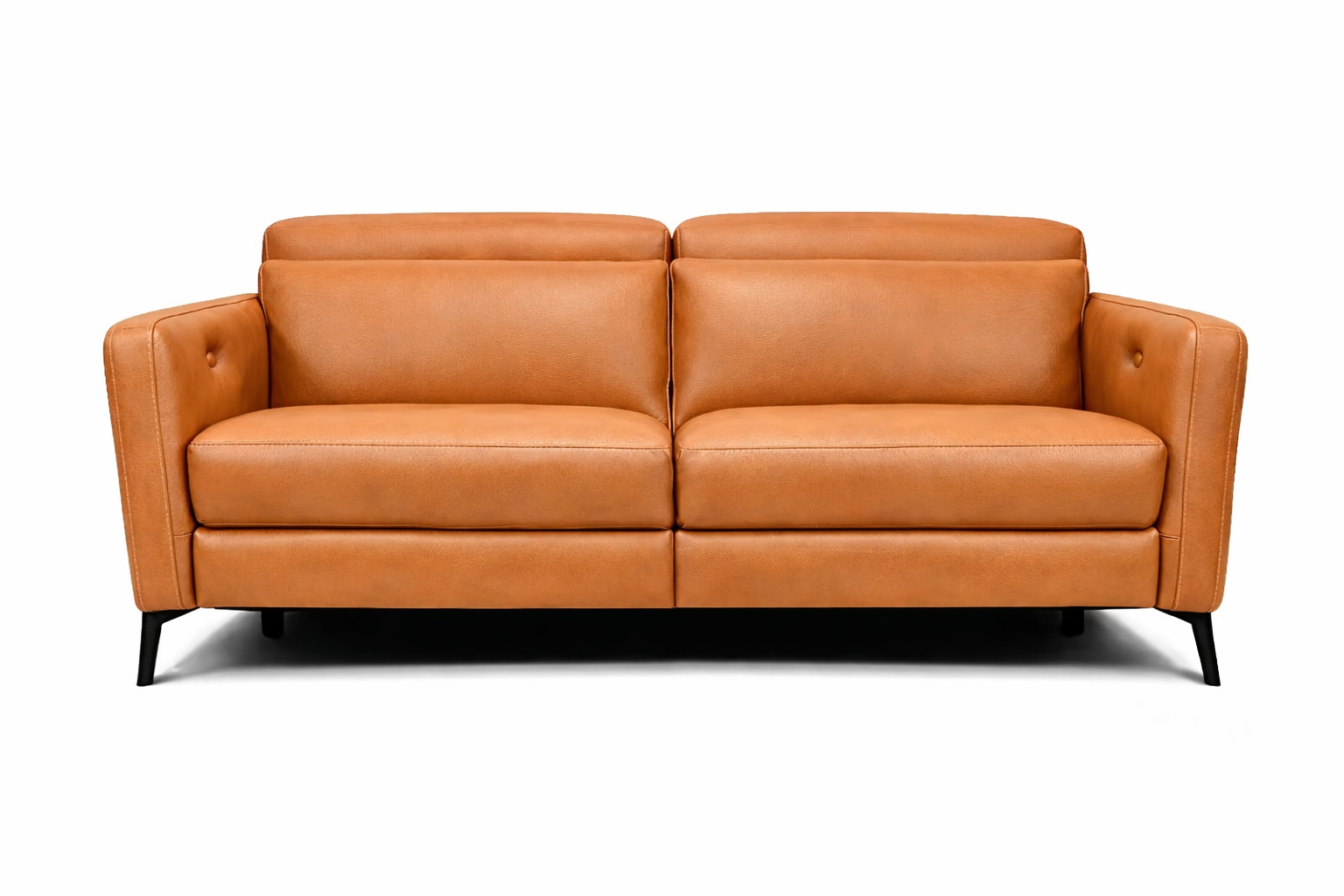 Sofá Elétrico Z385 2 módulos em Couro Natural 10YT