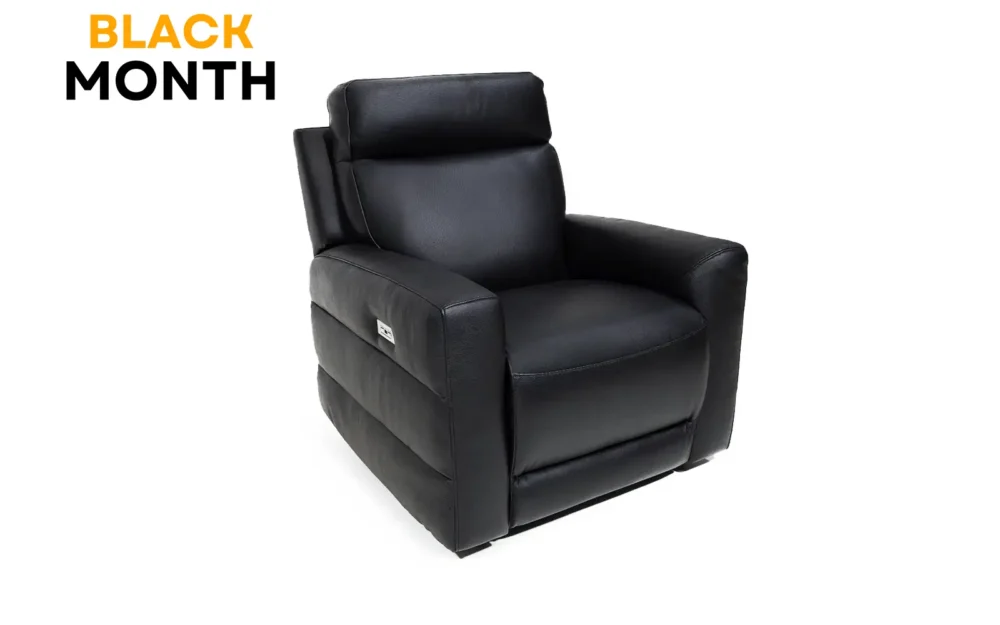 Poltrona Elétrica Z121 em Couro Natural 10bu