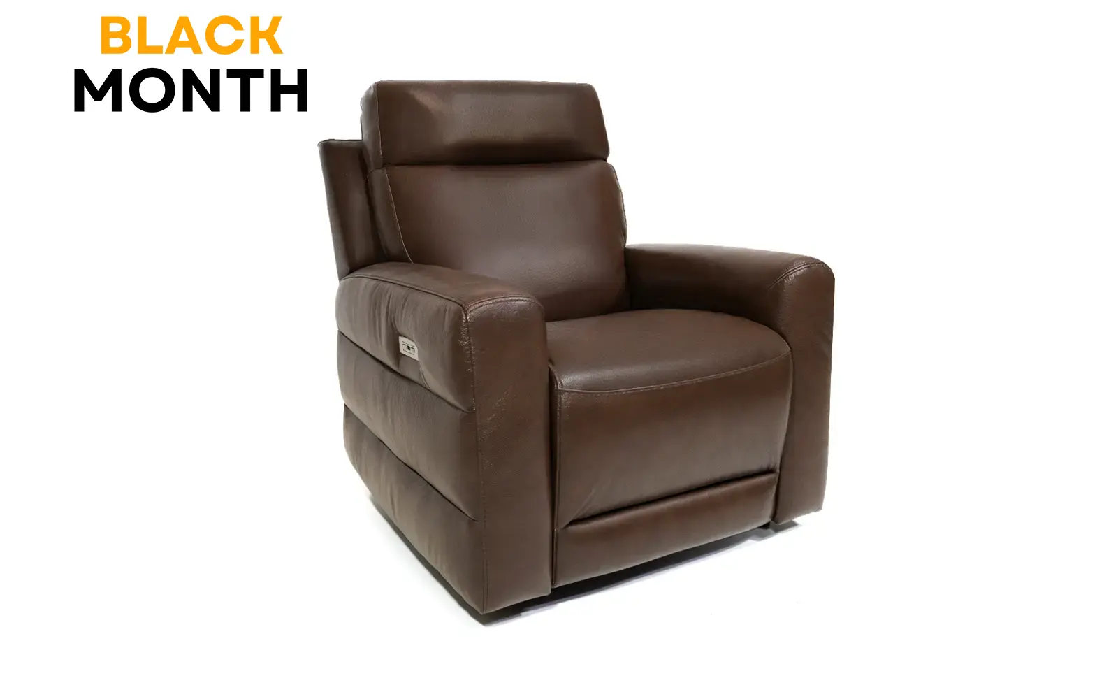 Poltrona Elétrica Z121 em Couro Natural 10yr