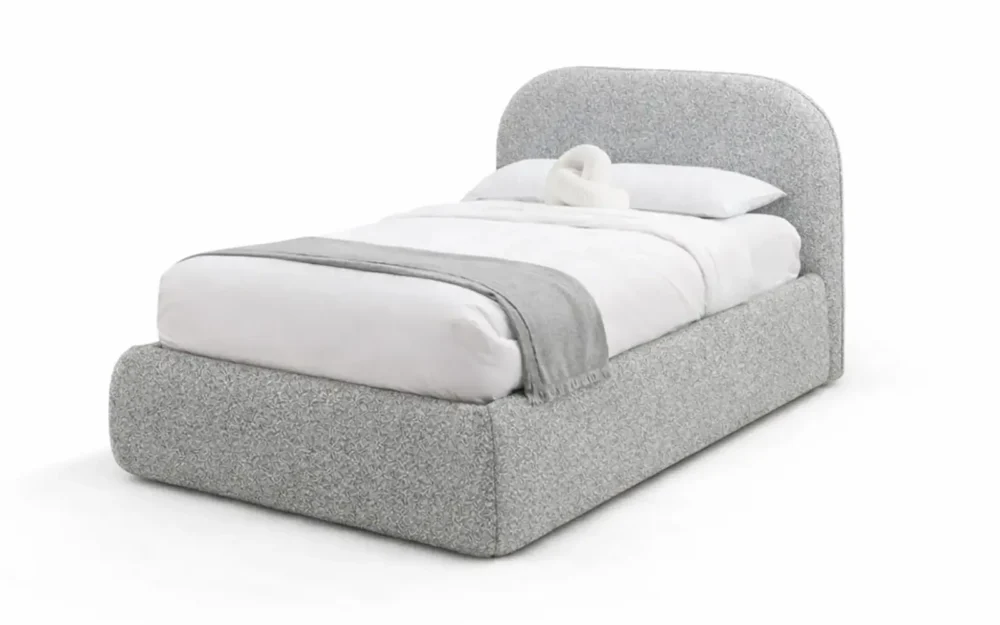 Cama Estofada Solteiro Cloud