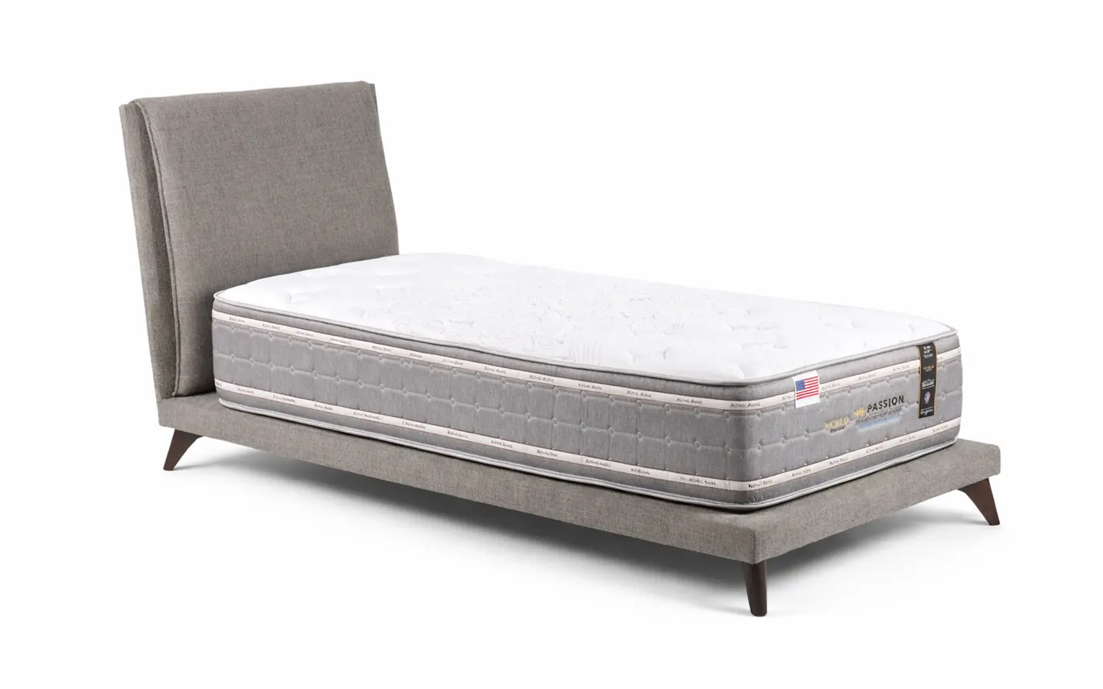 Cama Estofada Solteiro Dora