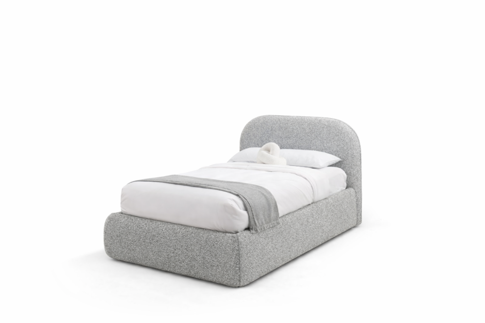 Cama Estofada Solteiro Cloud