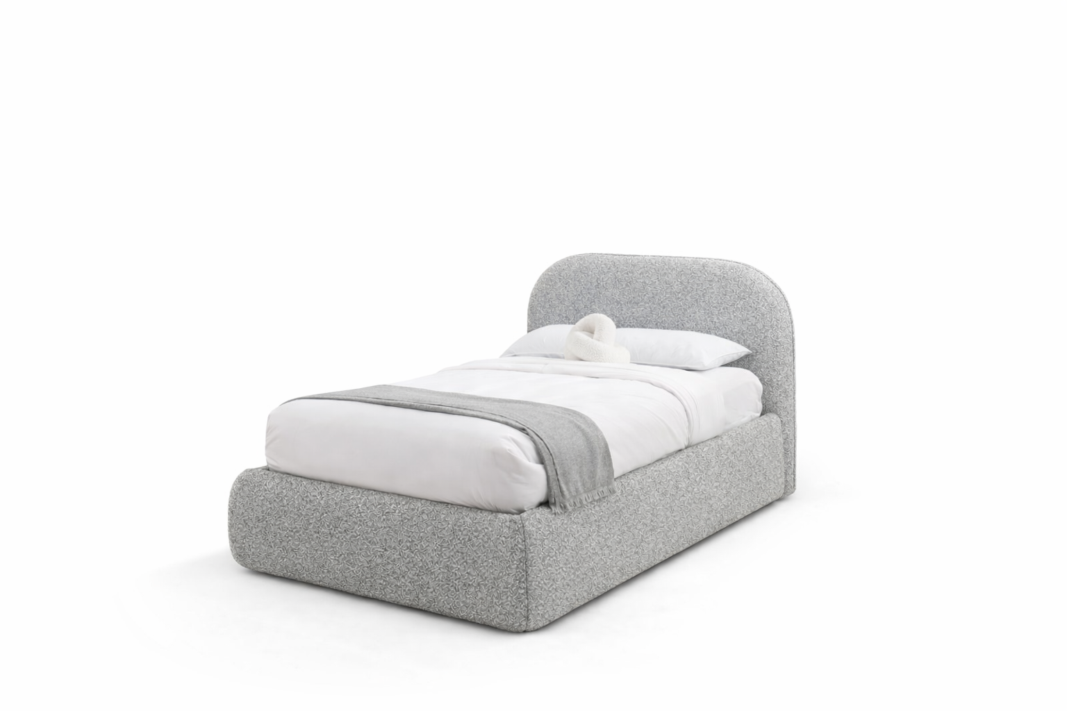 Cama Estofada Solteiro Cloud