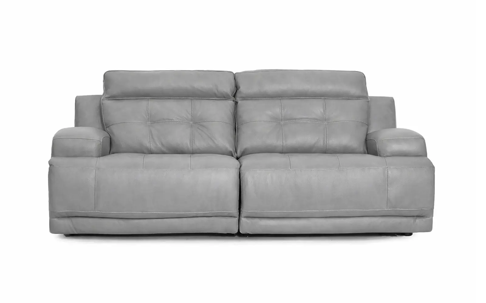 Sofá U108 em Couro 2 Módulos Elétricos 10BK