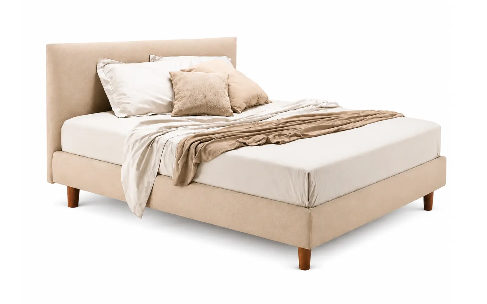Cama Estofada Casal Slim