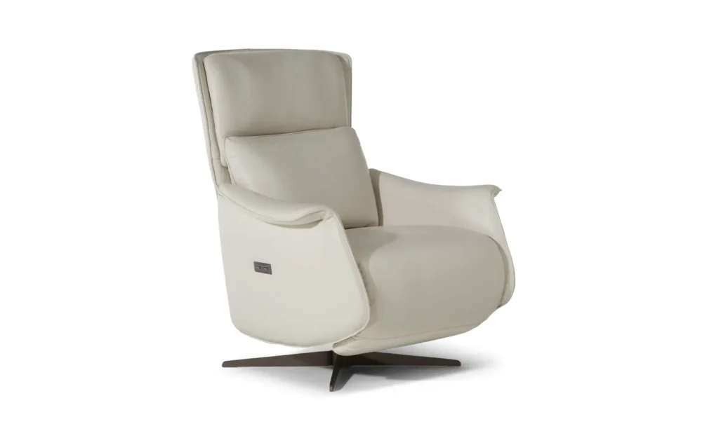 Poltrona Reclinável Elétrica C243 Unitil Natuzzi Editions