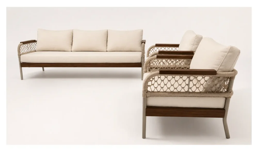 Conjunto Sofá + 2 poltronas Jibacoa